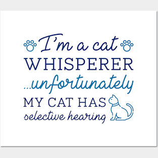 Cat Whisperer Posters and Art